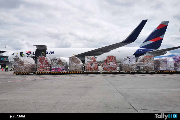 Grupo LATAM lidera la operación carguera en el transporte de flores de Sudamérica