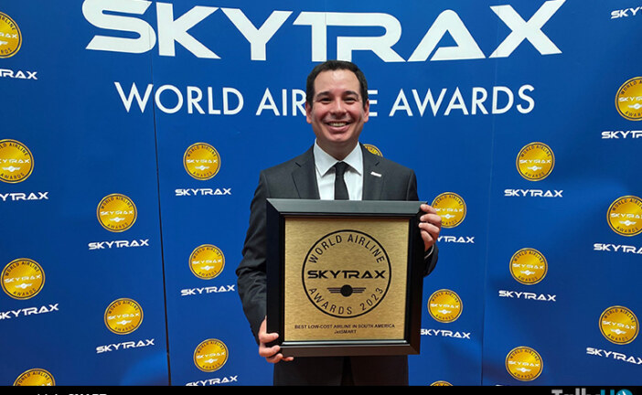 JetSMART Airlines es premiada como la mejor aerolínea low cost de Sudamérica por Skytrax World Airline Awards
