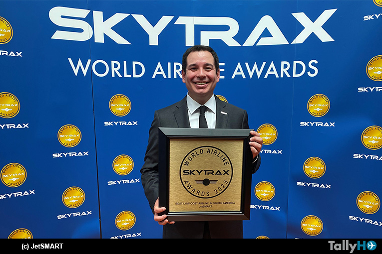 JetSMART Airlines es premiada como la mejor aerolínea low cost de Sudamérica por Skytrax World Airline Awards