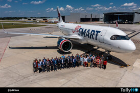 JetSMART recibe su primer A320neo «Made in Alabama»