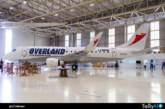 Overland Airways de Nigeria recibe su primer Embraer E175