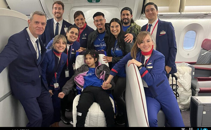 Make-A-Wish Chile y LATAM anuncian alianza para cumplir deseos de niñas y niños de Chile