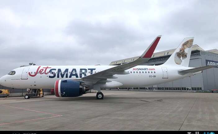 JetSMART anuncia la llegada de 2 nuevos aviones alcanzando una flota de 37 aeronaves