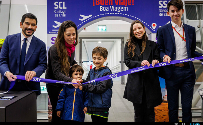 SKY inaugura vuelos directos desde Santiago a Salvador de Bahía