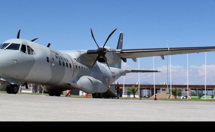 Vuelo demostrativo Airbus C-295W en Chile