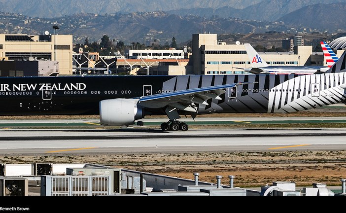Vuelo inaugural Air New Zealand a Buenos Aires