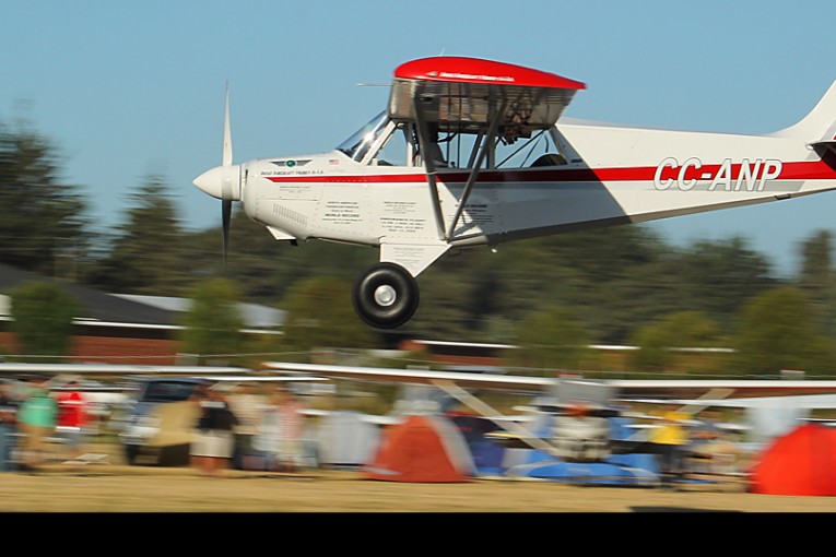 Aviat A-1A Husky de Francisco Guerra fue la “Aeronave más Destacada del Festival Aéreo de Villarrica”