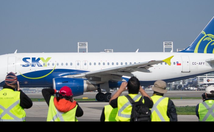 Nuevo Pudahuel y Spotters Chile realizaron histórico Primer Spotting Day SCL