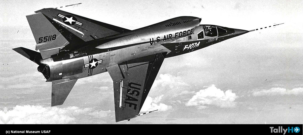 A 60 años del primer vuelo del YF-107A