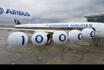 Airbus celebró la entrega del avión número 10.000