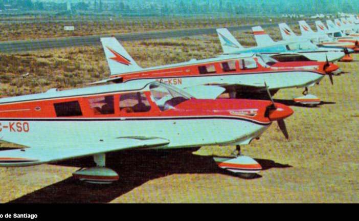 50 años de la llegada de los Piper Cherokee al Club Aéreo de Santiago