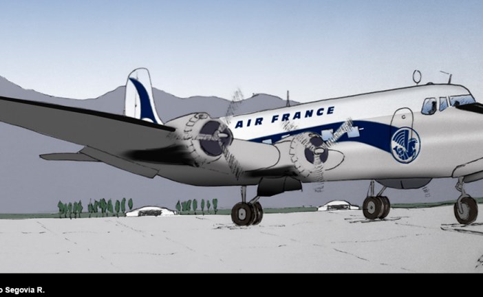 80 años del primer vuelo de Air France a Chile