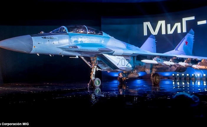 Estreno mundial del más moderno caza ruso el MIG-35