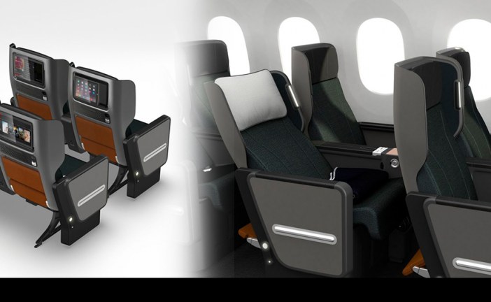Qantas presentó nuevos asientos para su clase Premium Economy
