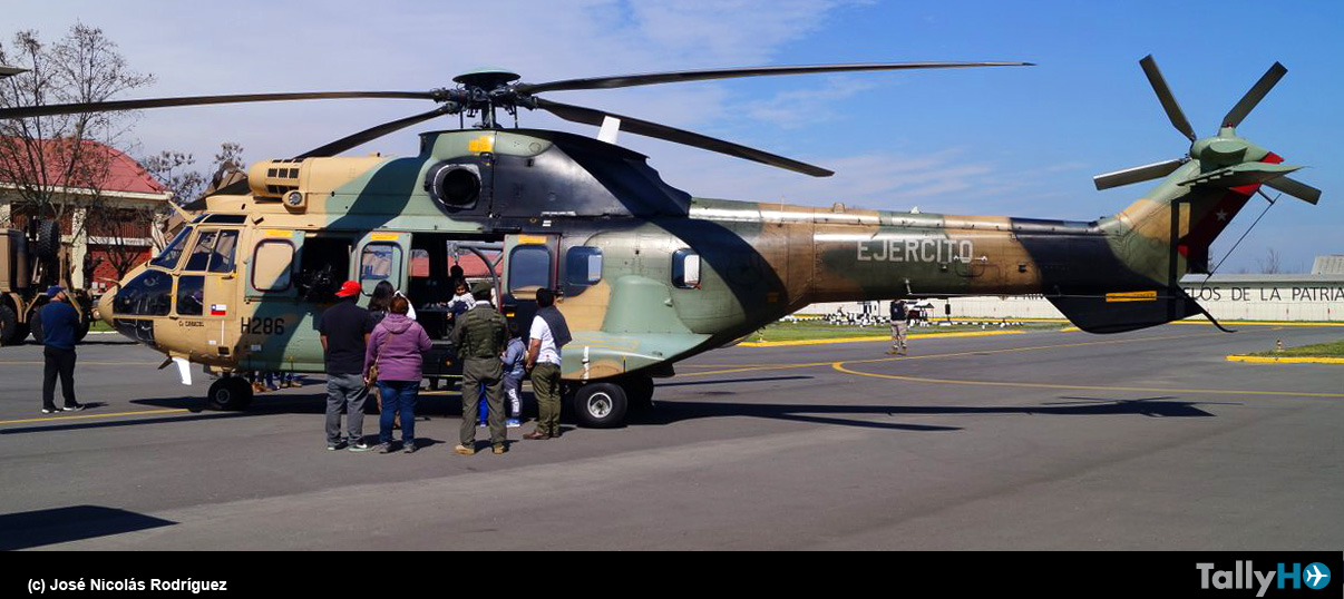 Jornada de Puertas Abiertas en la Brigada de Aviación del Ejército en Rancagua