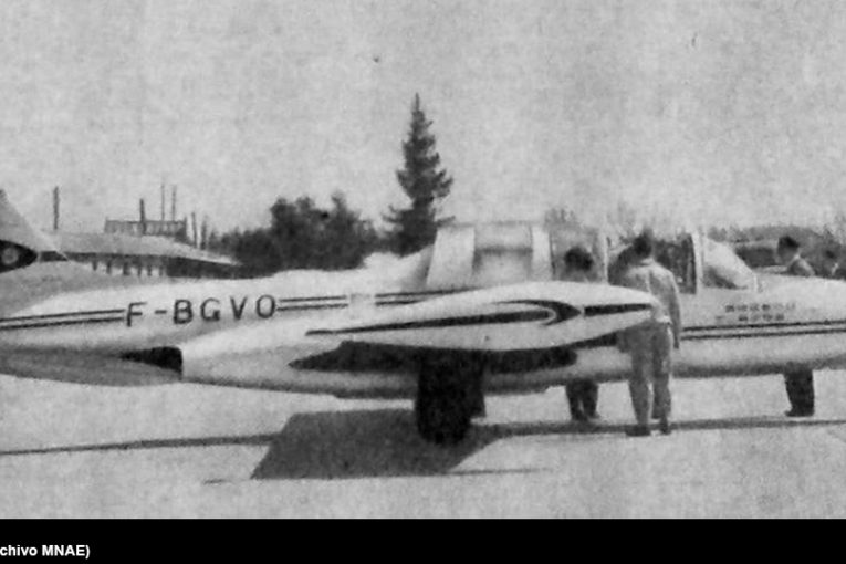 60 años de la visita del Morane Saulnier MS-760 Paris a Chile