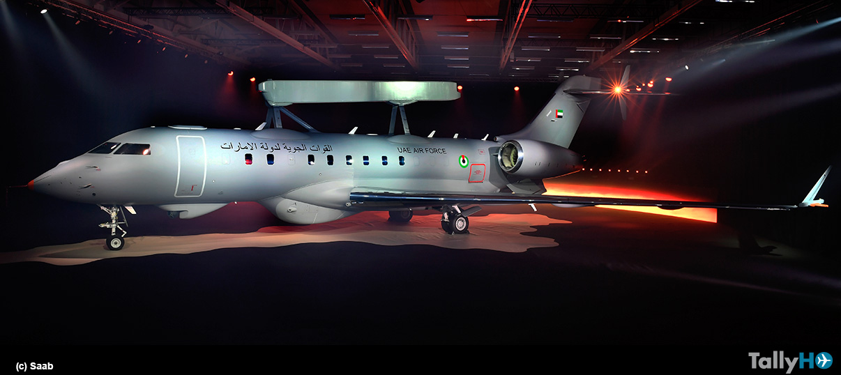 Saab presentó nuevo avión GlobalEye de Alerta Temprana y Control Aerotransportado