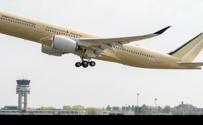 Primer vuelo del A350XWB versión Ultra Largo Alcance