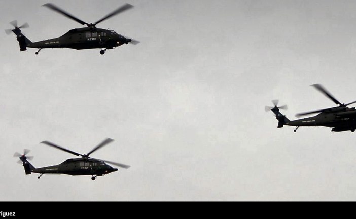 Desfile aéreo en la Gran Parada Militar 2018