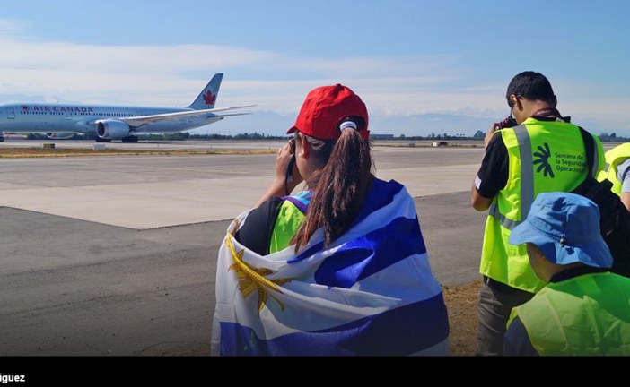 Última jornada de Spotters Day del 2018 en Aeropuerto Arturo Merino Benítez