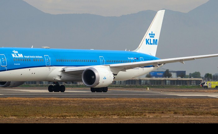 KLM inició la era Dreamliner para su ruta Santiago – Ámsterdam