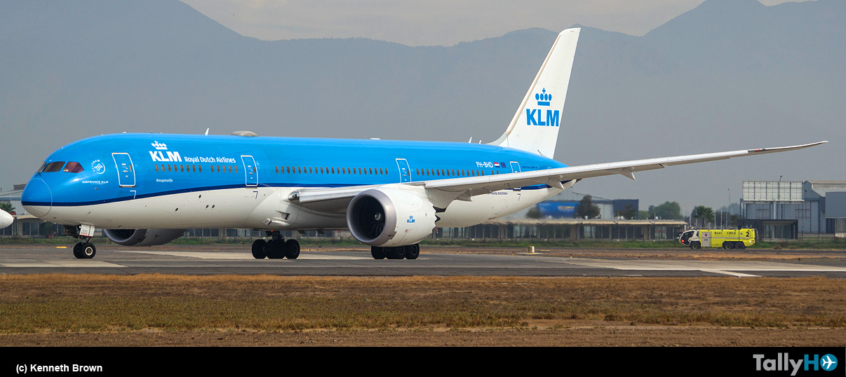 KLM inició la era Dreamliner para su ruta Santiago – Ámsterdam
