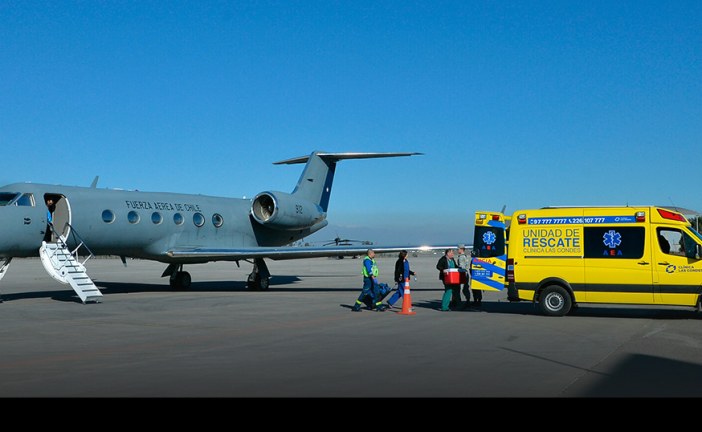 Fuerza Aérea de Chile realizó traslado de órganos desde región de Atacama