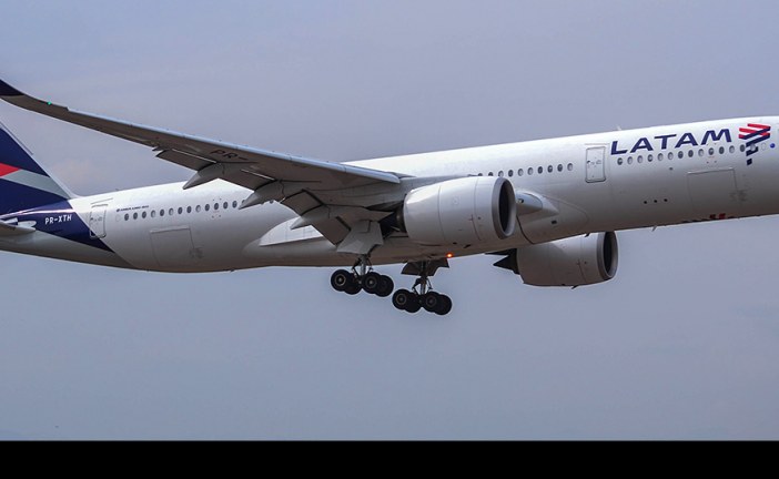 Primer vuelo comercial de Airbus A350-900 a Chile