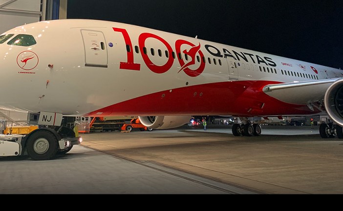 La centenaria trayectoria revelada en el nuevo Dreamliner de Qantas