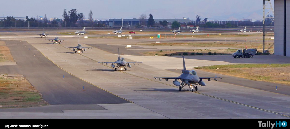 Despliegue de la Fuerza Aérea de Chile durante la Parada Militar 2019