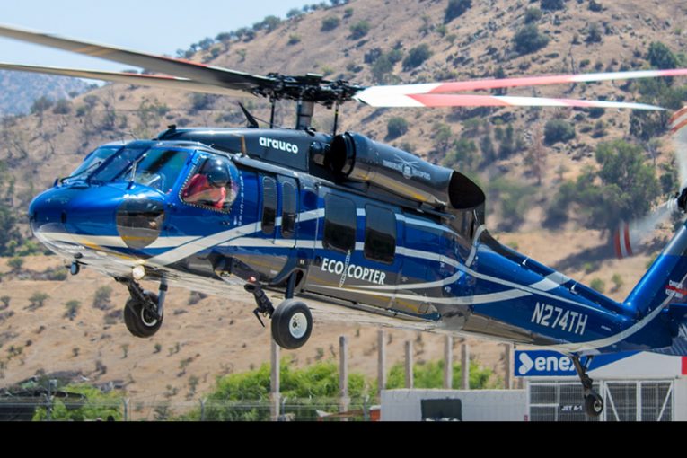 Presentación UH-60A Black Hawk contra incendios