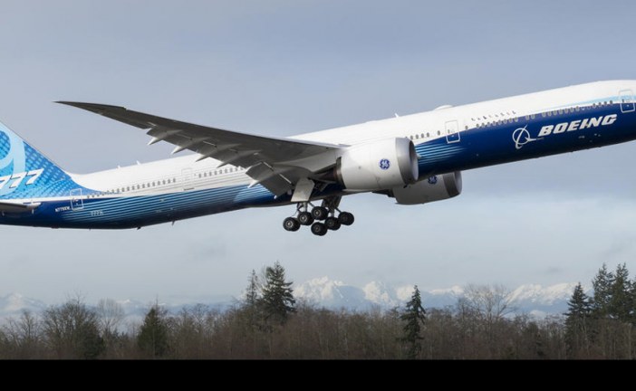 El nuevo Boeing 777X realizó exitoso primer vuelo
