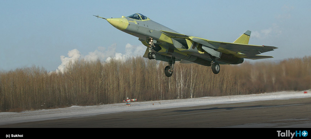 Avión ruso de quinta generación SU-57 cumplió 10 años desde su primer vuelo