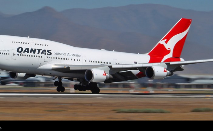 Qantas realizará vuelos de despedida para sus aviones Boeing 747