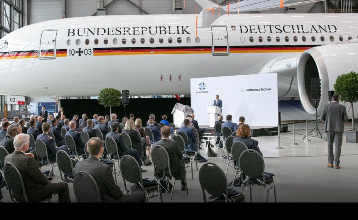 Gobierno Federal Alemán recibió primer Airbus ACJ350 para uso gubernamental