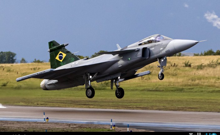 Fuerza Aérea Brasileña recibiría su primer Gripen ensamblado en Brasil en noviembre