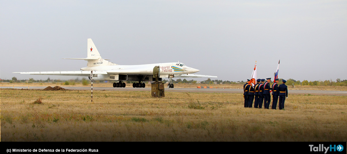 Bombarderos Tu-160 establecen récord de permanencia en vuelo