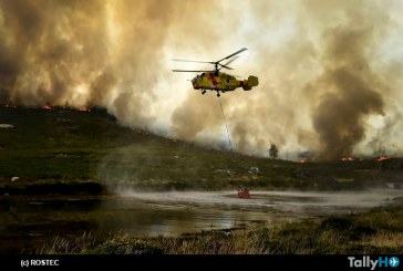 Desde principios de año, los helicópteros Rostec han ayudado a extinguir incendios en 11 países
