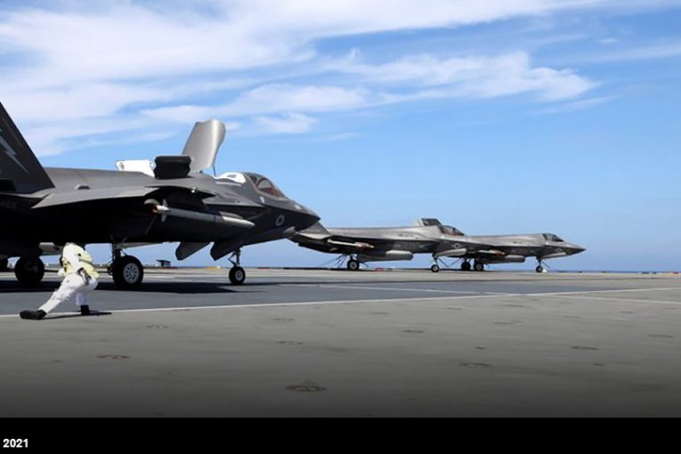 Por primera vez desde el HMS Queen Elizabeth se despliegan en misiones de combate aviones F-35B en la lucha contra Daesh