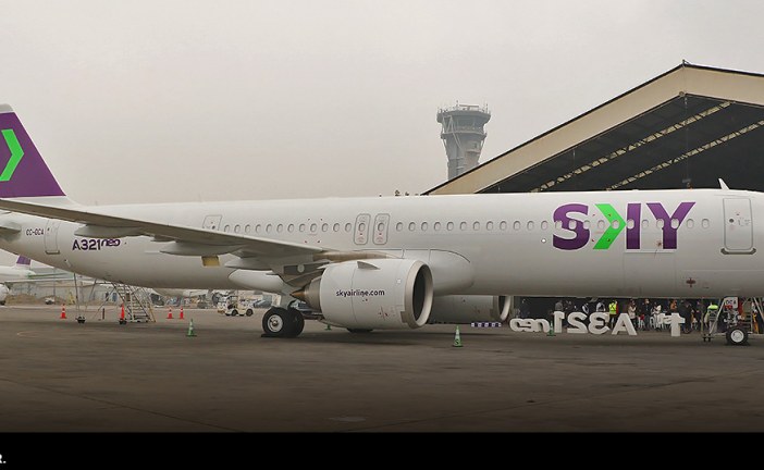SKY recibe primer Airbus A321neo de su flota