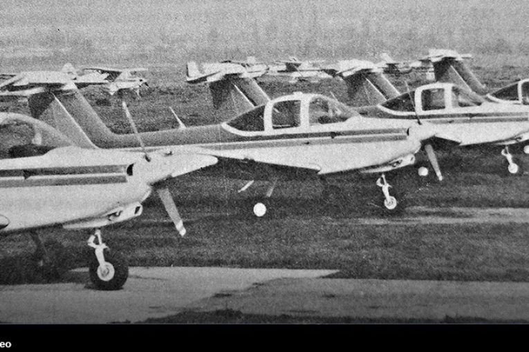 40 años de los Piper Tomahawk II en el Club Aéreo de Santiago