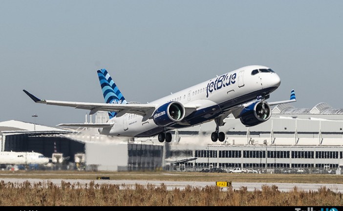 JetBlue ordena 30 Airbus A220-300 adicionales, elevando su pedido en firme a 100