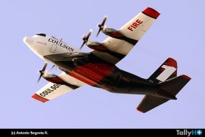 El incansable C-130 de Coulson Aviation en Chile