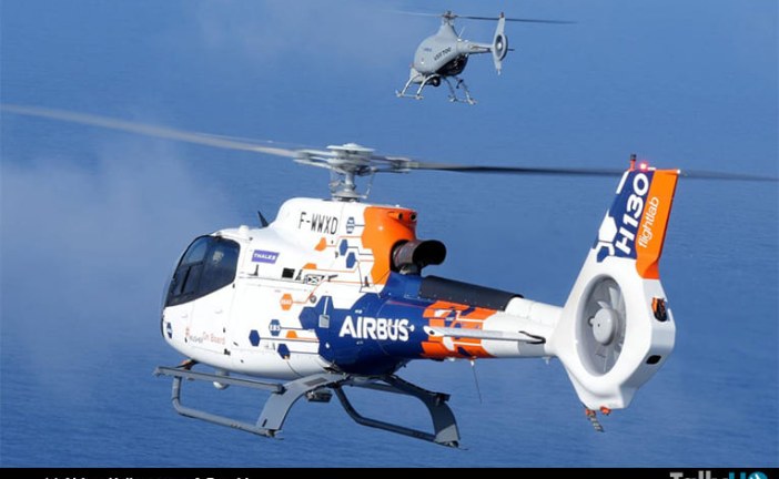 Airbus y sus socios europeos demuestran la colaboración entre helicópteros y sistemas no tripulados