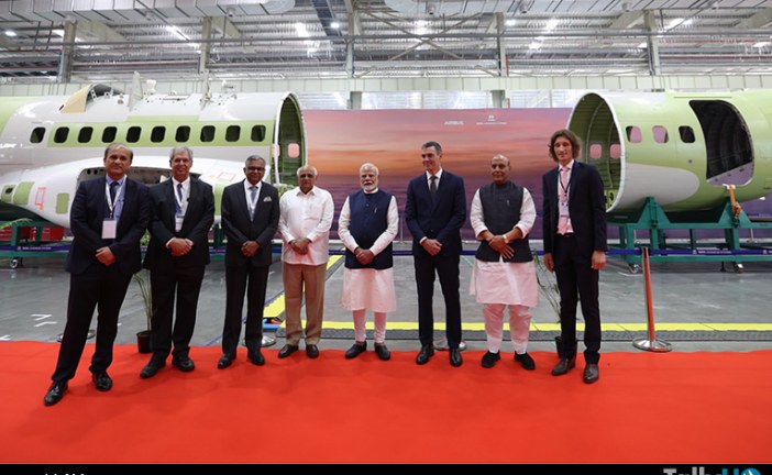 Tata Advanced Systems y Airbus inauguran la línea de montaje final del C295 en India