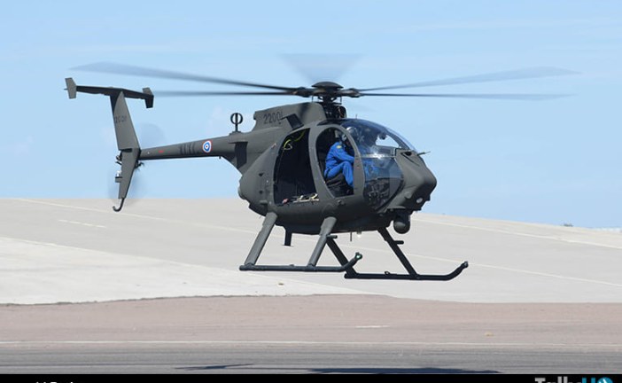 Boeing realiza el primer vuelo del primer helicóptero tailandés AH-6 Little Bird