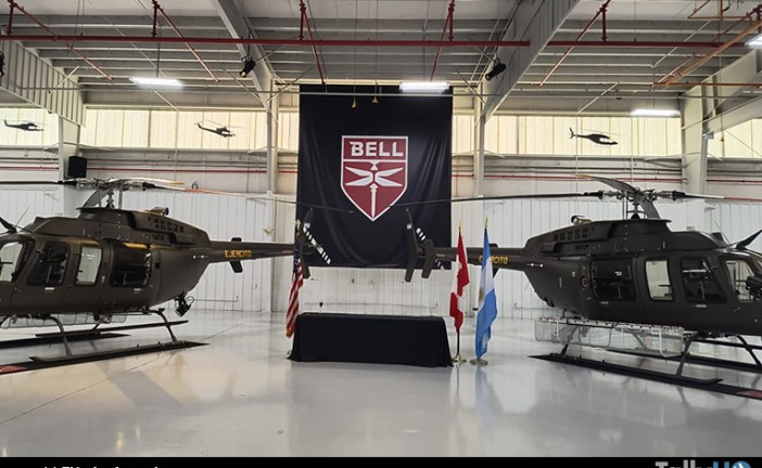 Ejército Argentino recibe los primeros 2 helicópteros Bell 407 GXi