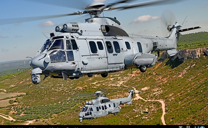 Airbus entrega dos nuevos helicópteros H225M a Francia