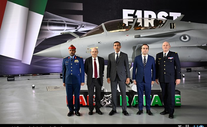 Dassault presentó el primer Rafale F4 para Emiratos Árabes Unidos