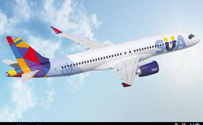 En Aeropuerto Carrasco fue presentada la nueva línea de bandera de Uruguay, SUA Líneas Aéreas